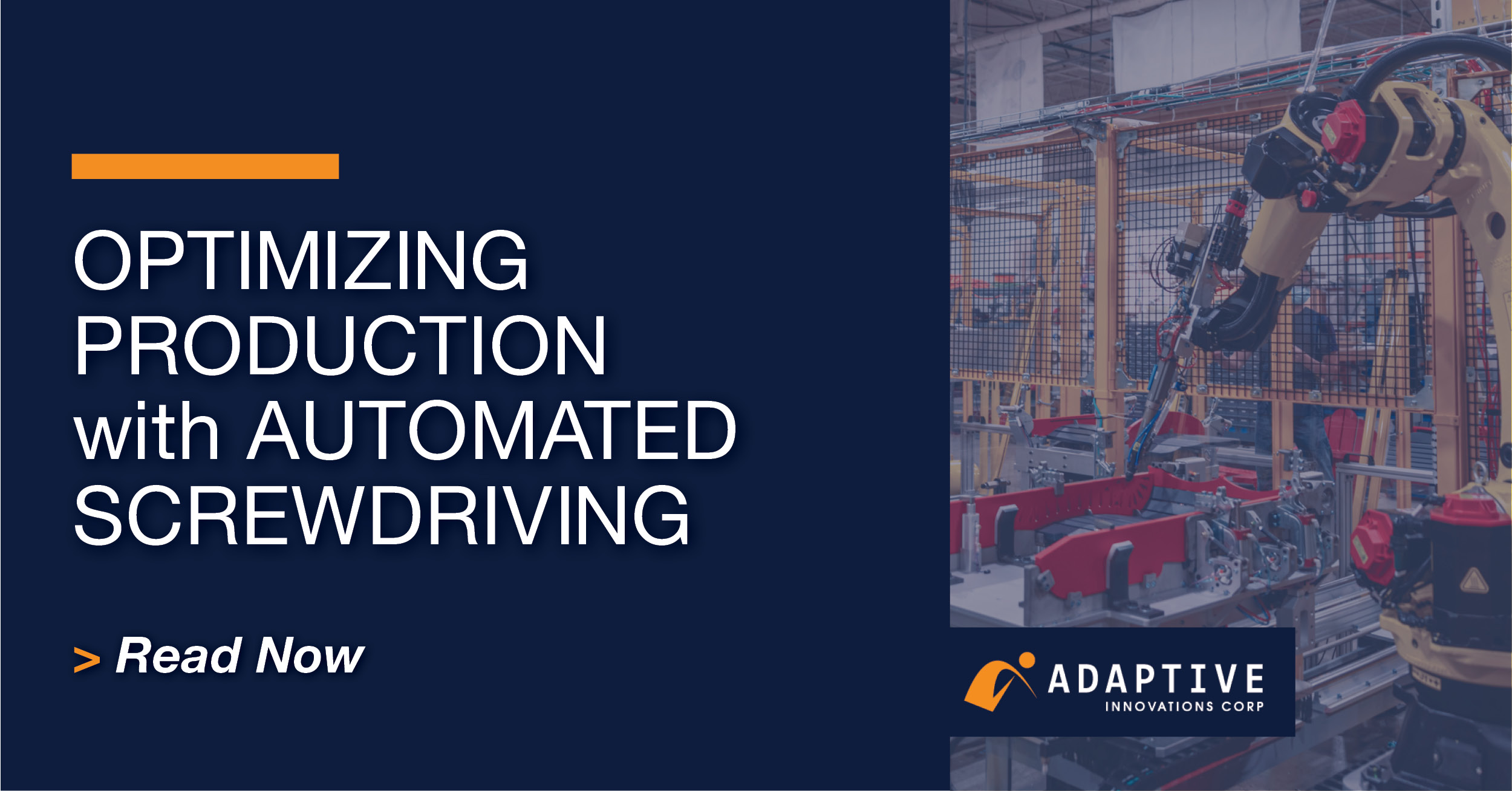 Optimizing Production with Automated Screwdriving